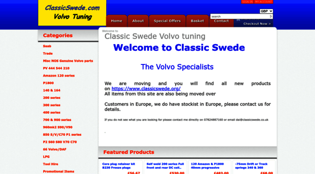 classicswede.co.uk