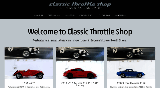 classicthrottleshop.com