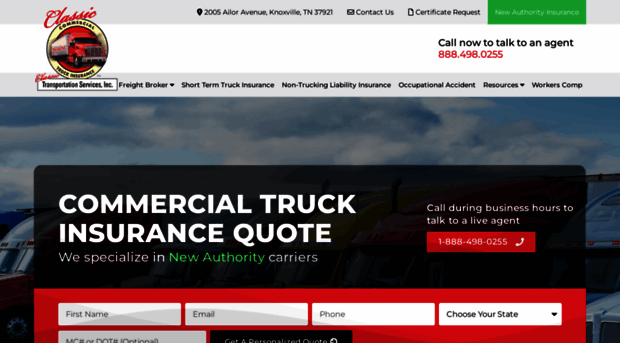 classictruckinsurance.com