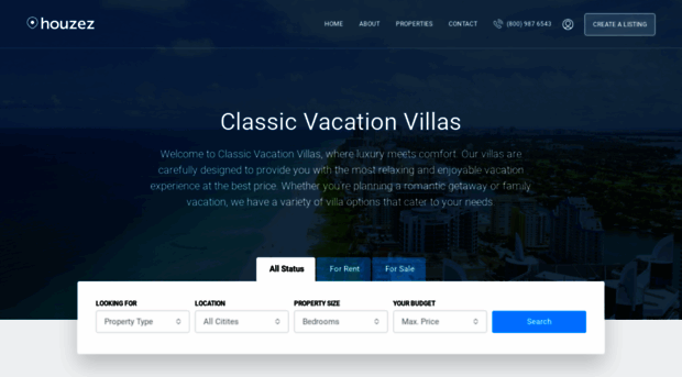 classicvacationvillas.com