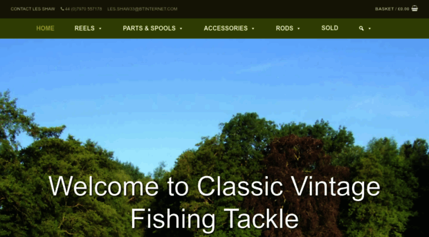 classicvintagefishingtackle.com