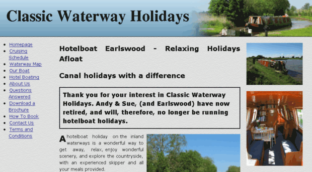 classicwaterwayholidays.co.uk