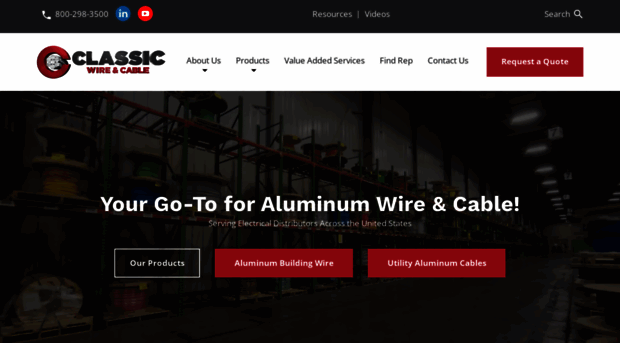 classicwire.com - Aluminum Wire & Copper MV Cabl... - Classic Wire