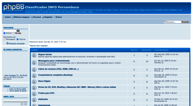 classificadosinfope.forumeiros.com