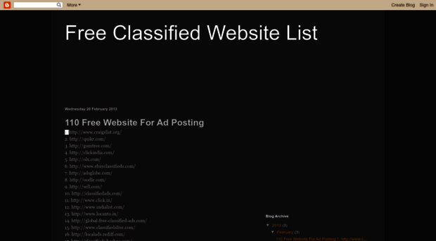 classified-sites-list-india.blogspot.in