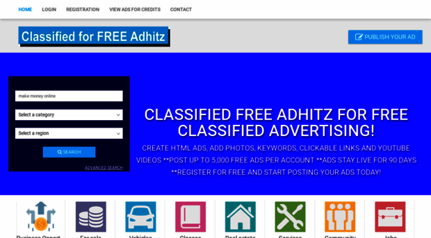 classifiedfreeadhitz.com