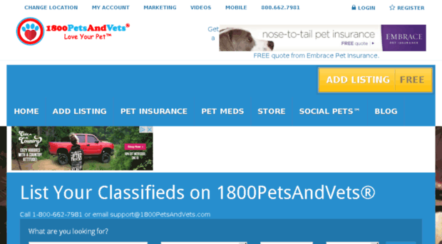 classifieds.1800petsandvets.com