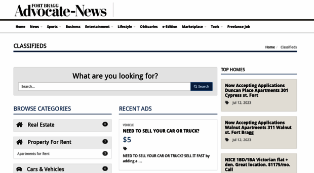 classifieds.advocate-news.com