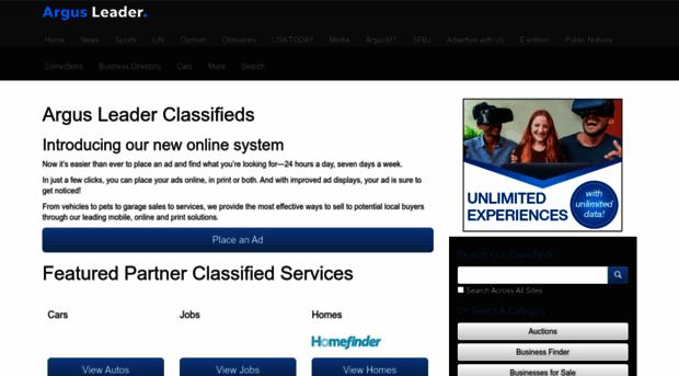 classifieds.argusleader.com