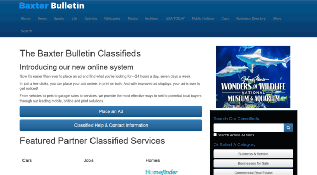 classifieds.baxterbulletin.com