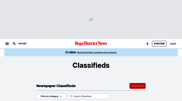 classifieds.begadistrictnews.com.au