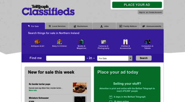 classifieds.belfasttelegraph.co.uk