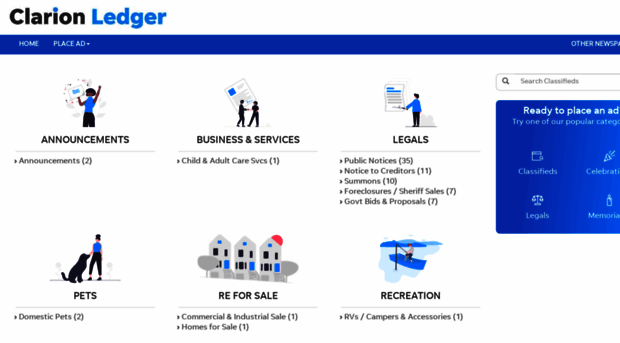 classifieds.clarionledger.com