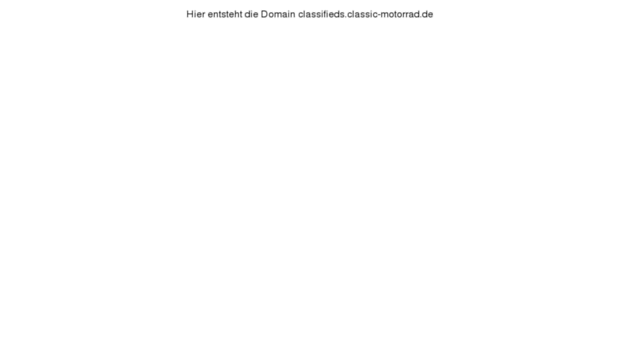 classifieds.classic-motorrad.de