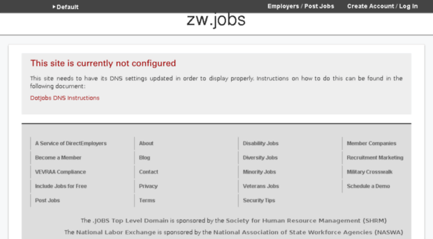 classifieds.co.zw.jobs