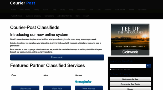 classifieds.courierpostonline.com