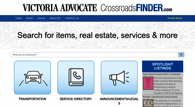 classifieds.crossroadsfinder.com