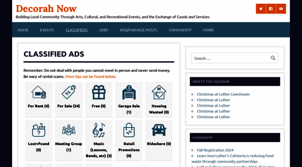 classifieds.decorahnow.com