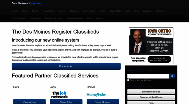 classifieds.desmoinesregister.com