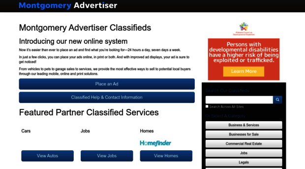 classifieds.montgomeryadvertiser.com