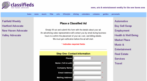 classifieds.newhavenadvocate.com