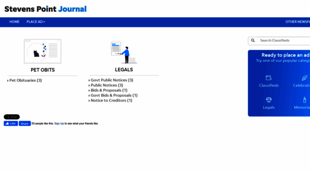 classifieds.stevenspointjournal.com