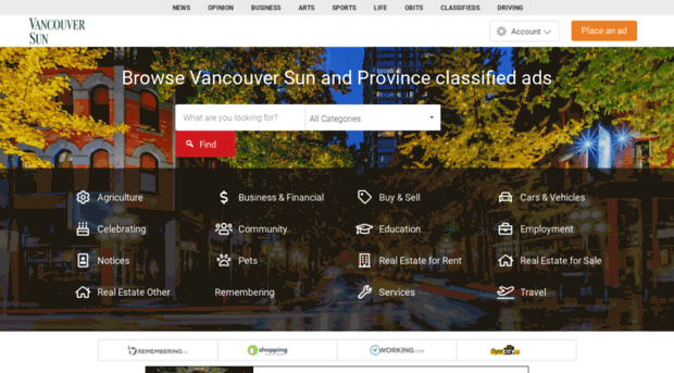 classifieds.vancouversun.com