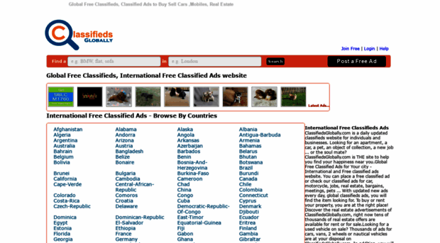 classifiedsglobally.com