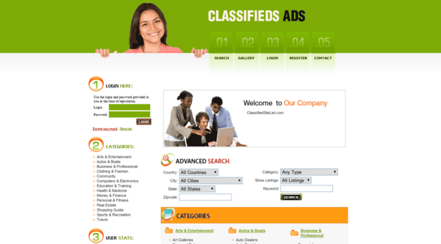 classifiedsitelist.com