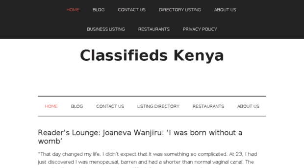 classifiedskenya.com