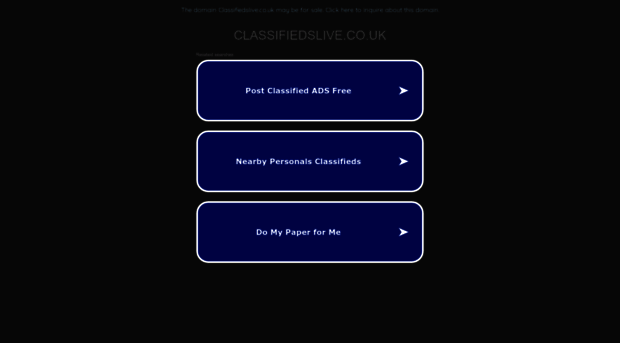 classifiedslive.co.uk