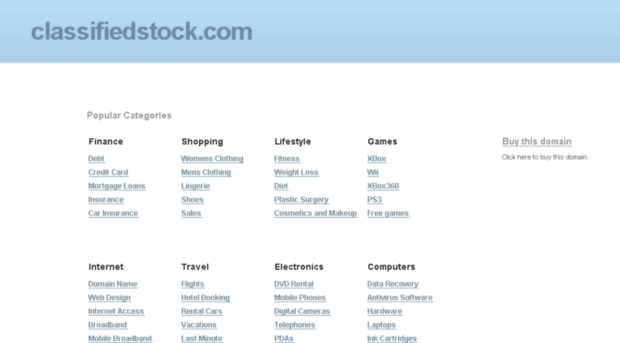 classifiedstock.com