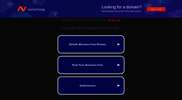 classifiedsubmissions.net