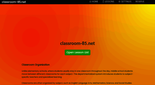 classroom-85.net