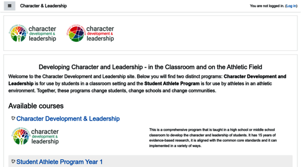classroom.characterandleadership.com