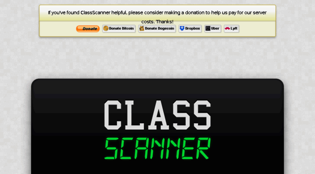 classscanner.com