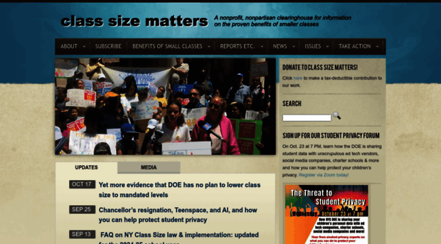 classsizematters.org