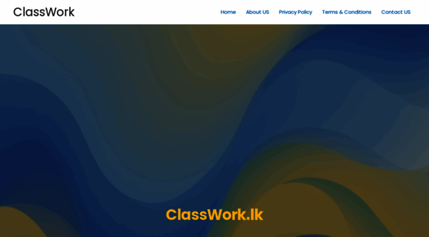 classwork.lk