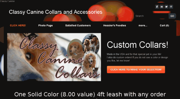 classycaninecollars.com