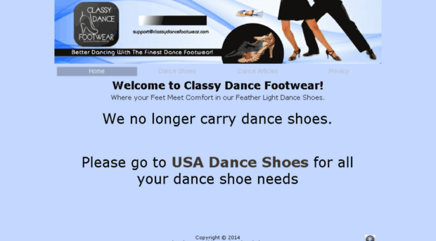 classydancefootwear.com
