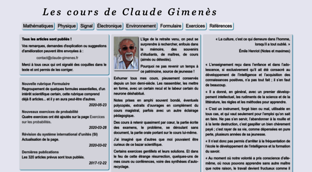 claude-gimenes.fr
