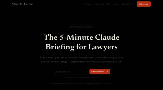 claudeforlawyers.com