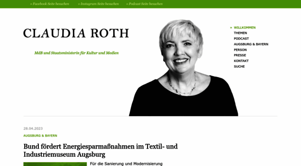 claudia-roth.de