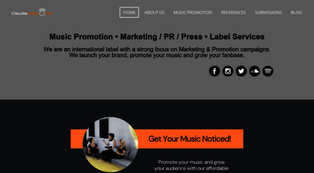 claudiaerecords.com