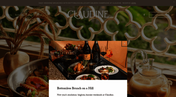 claudinerestaurant.com