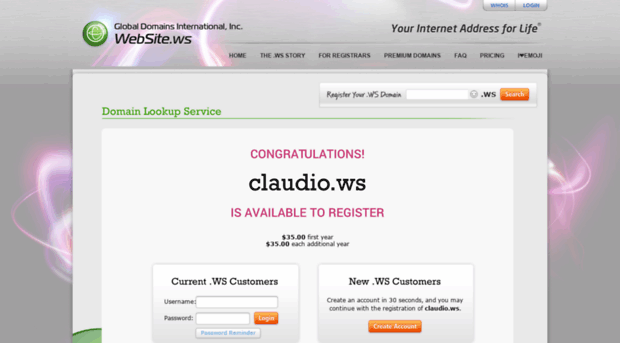 claudio.ws