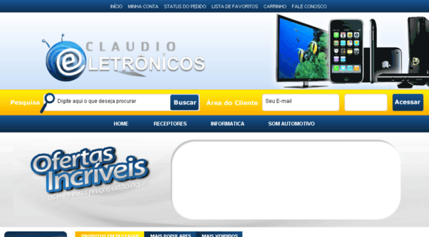 claudioeletronicos.com.br
