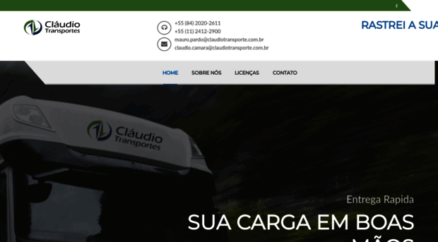 claudiotransporte.com.br