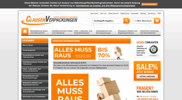 clausen-verpackungen.de