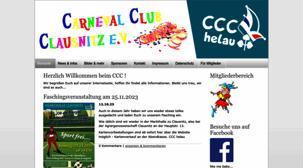 clausnitzercarnevalclub.mein-verein.de